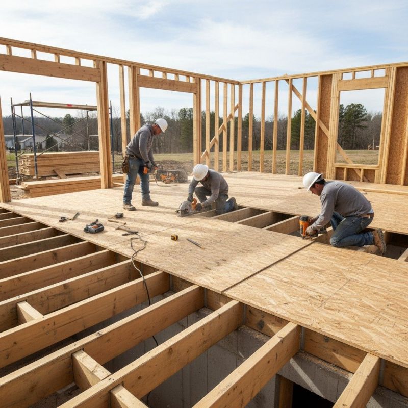 Local Subfloor Installation Service pros at work
