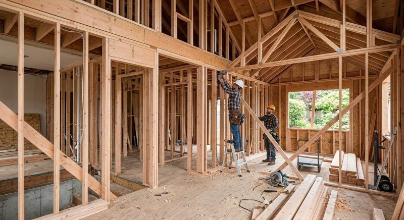 Bedroom Framing in Kansas City, KS