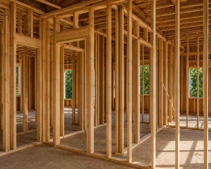 House Framing in Conroe, TX