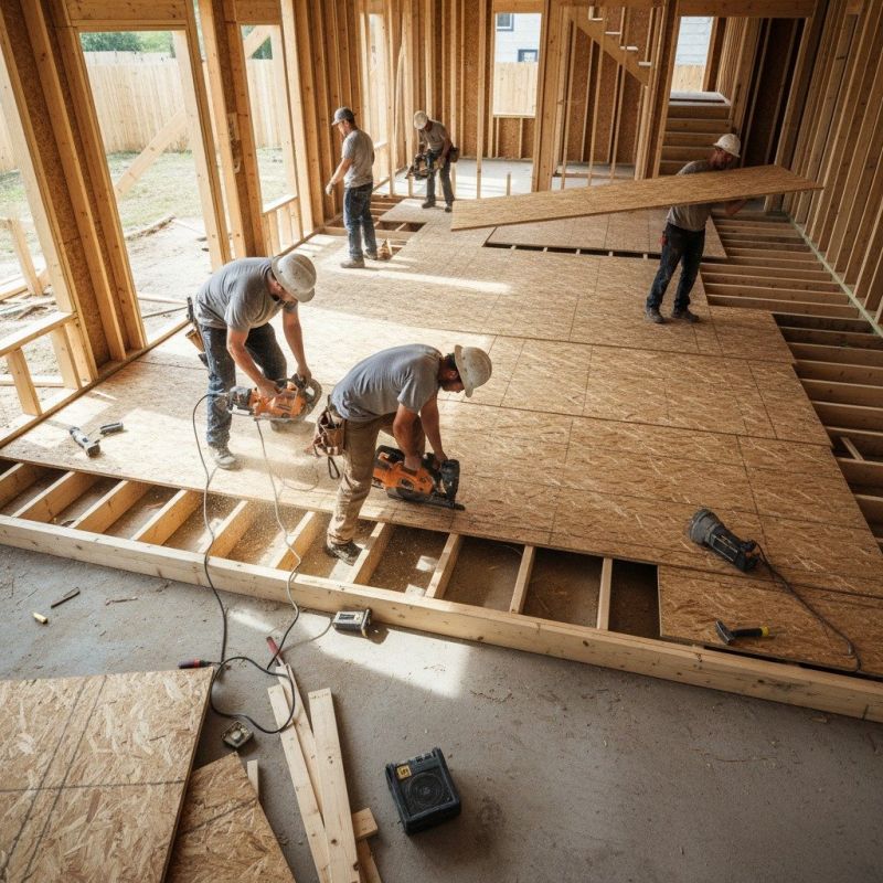 Subfloor Installation in Conroe, TX